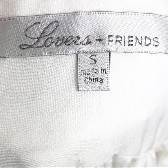 LOVERS &  friends Moon dance ivory lace mini dress - Picture 6 of 12